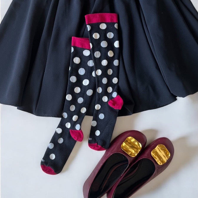 Ja-vie公式】 綿混着圧ハイソックス [ドット柄] – Ja-vie（ジャヴィ