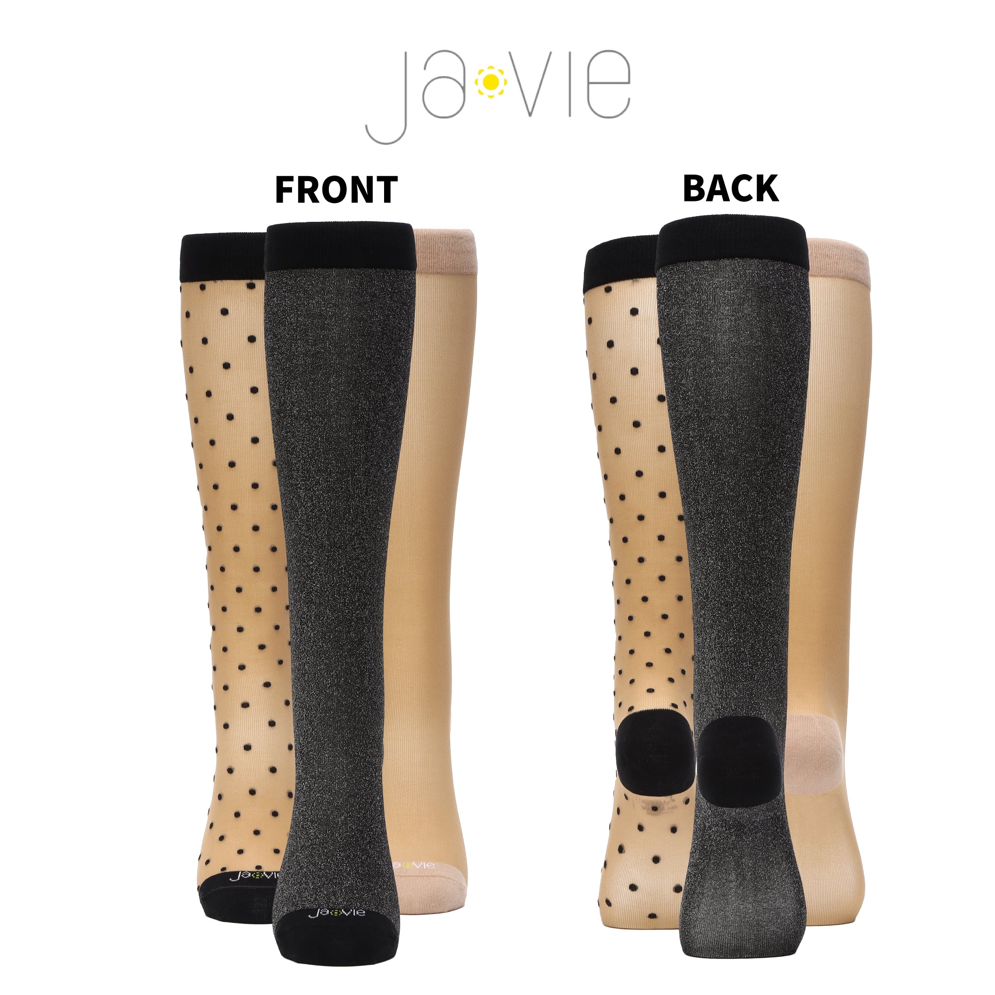 ja-vie ジャヴィ着圧ソックス 4足セット 楽天市場】【累計販売数40万足突破】Ja-vie ジャヴィ公式 綿混着
