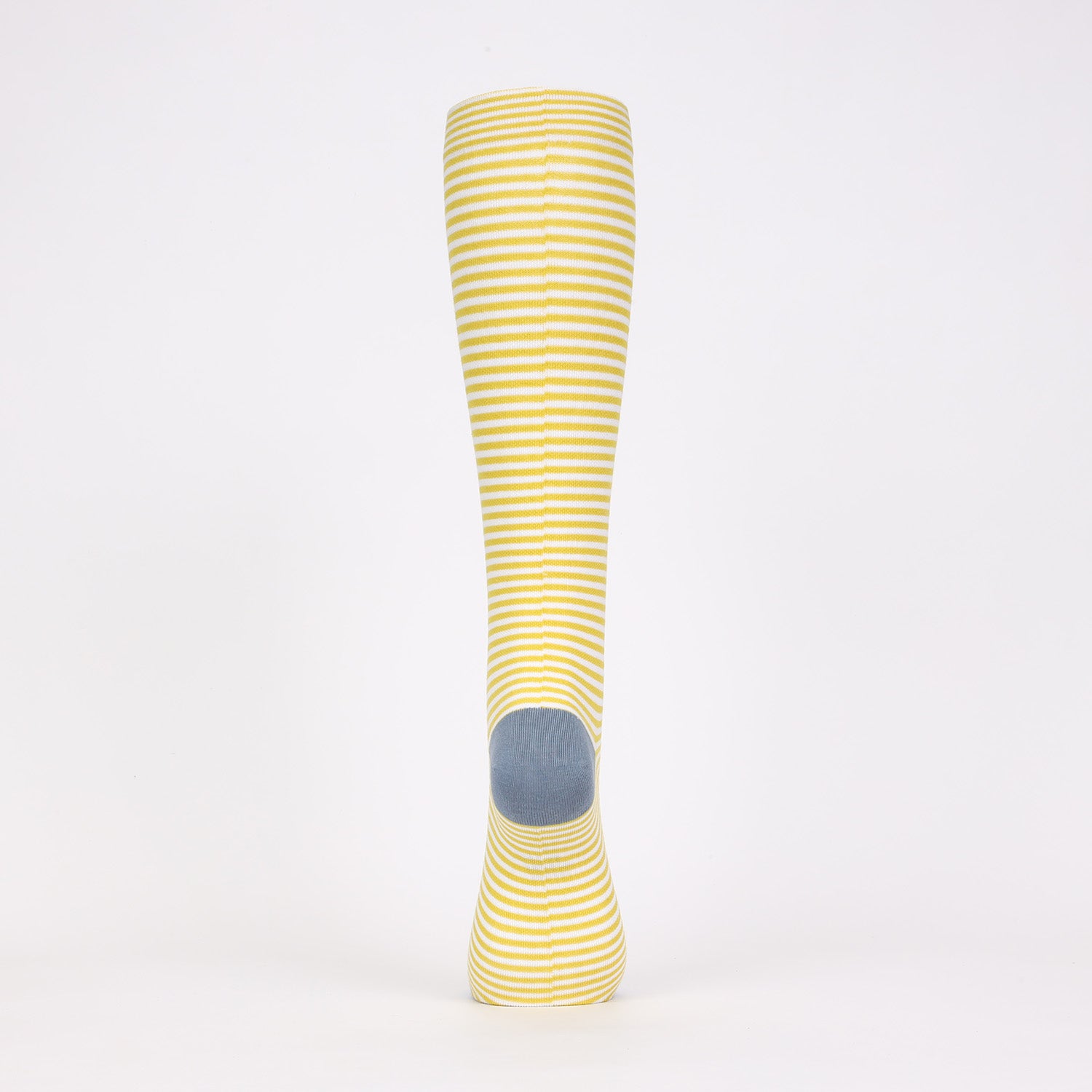 綿混着圧ハイソックス [変形ボーダー]