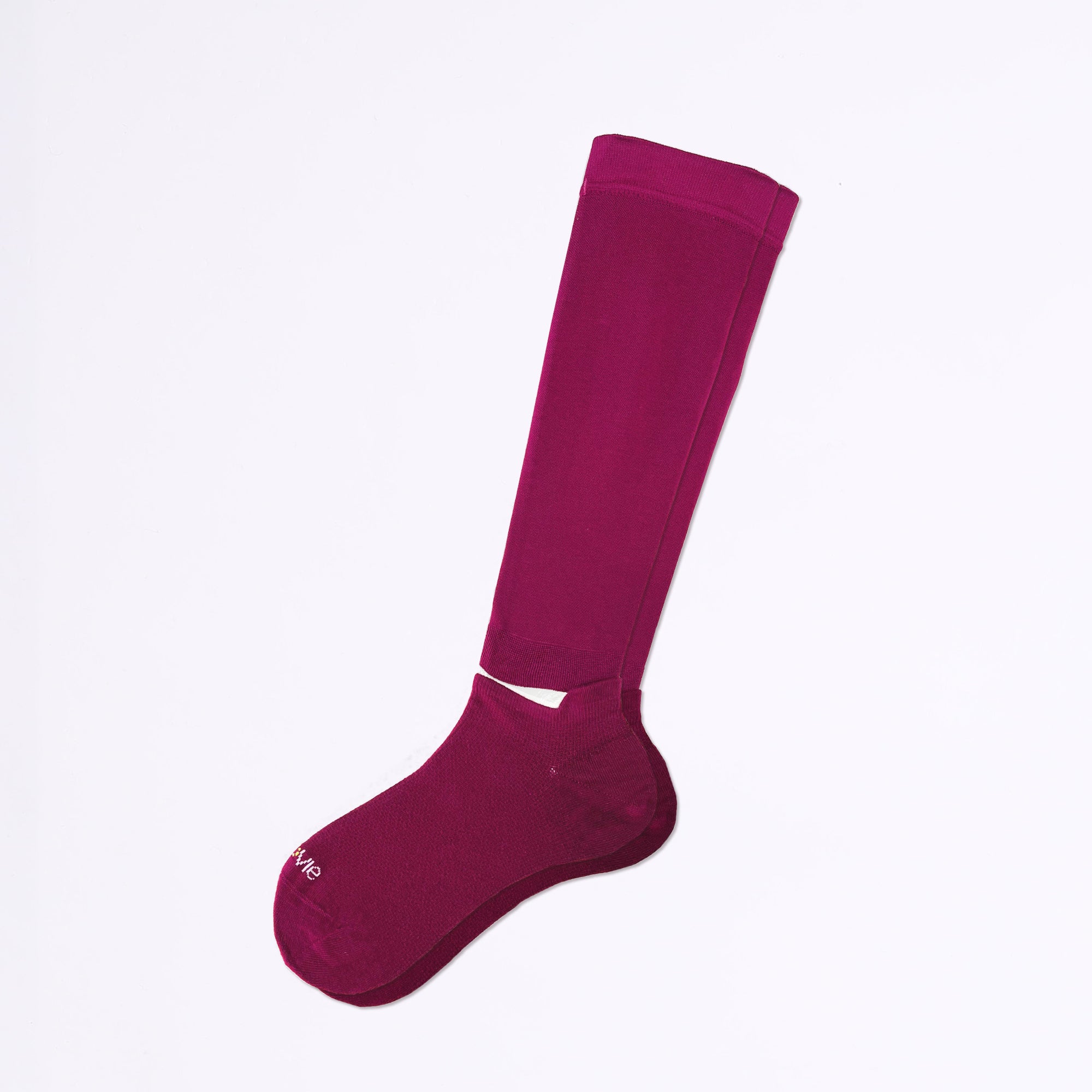 Ja-vie公式】3WAY-セットアップ綿混着圧ゆったりサポートソックス